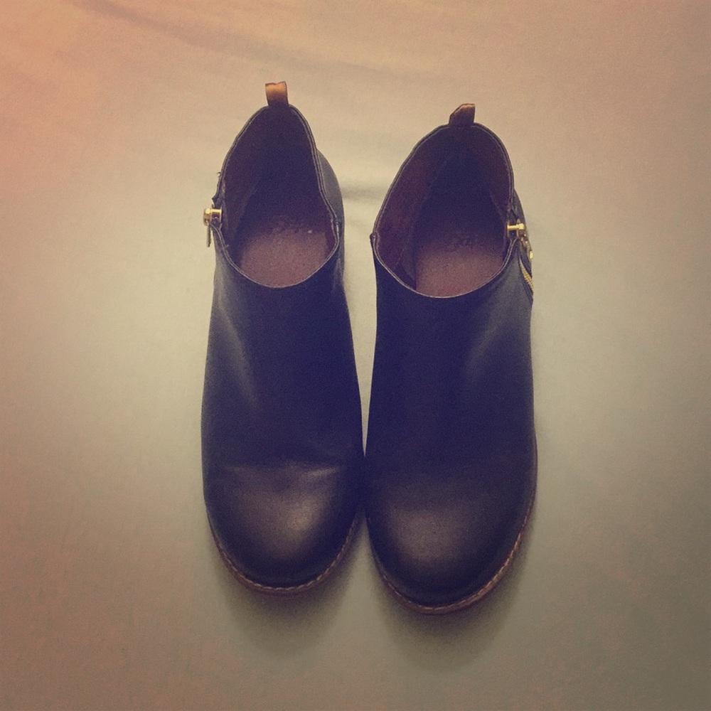 Black booties